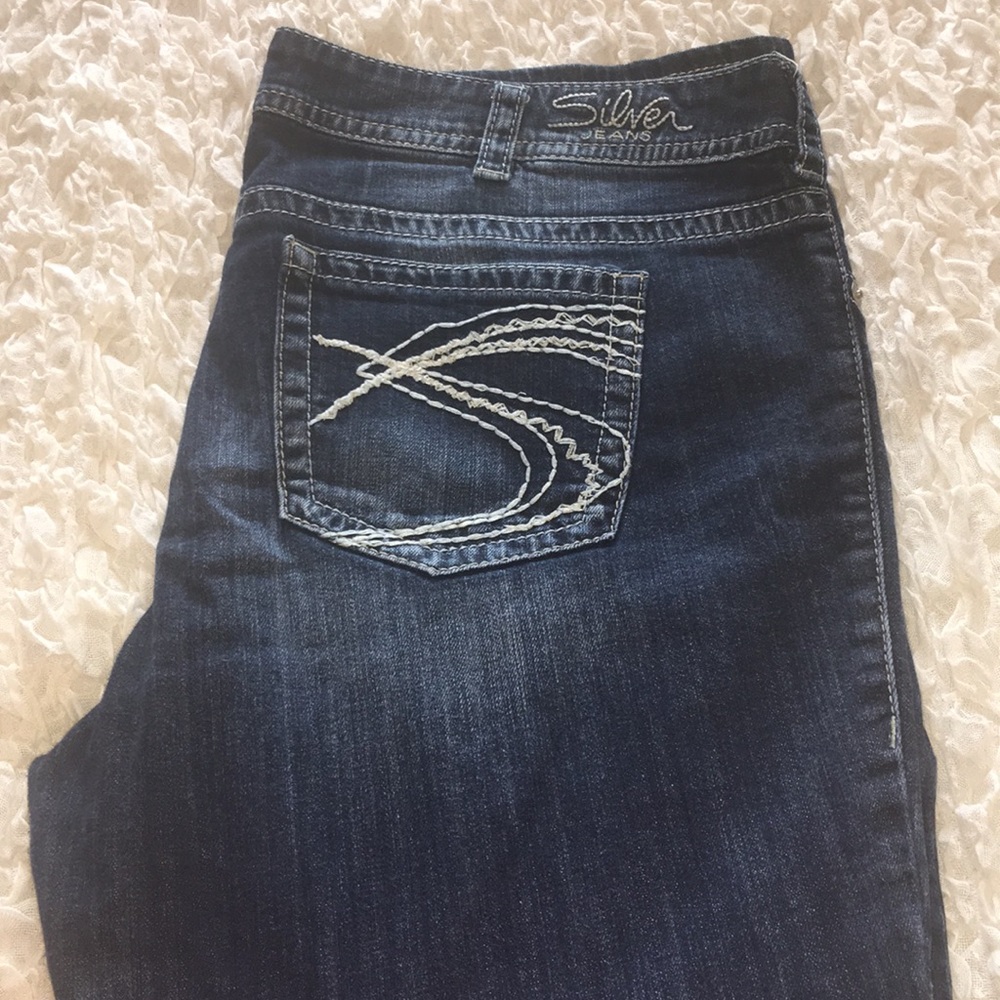 Silver jeans!